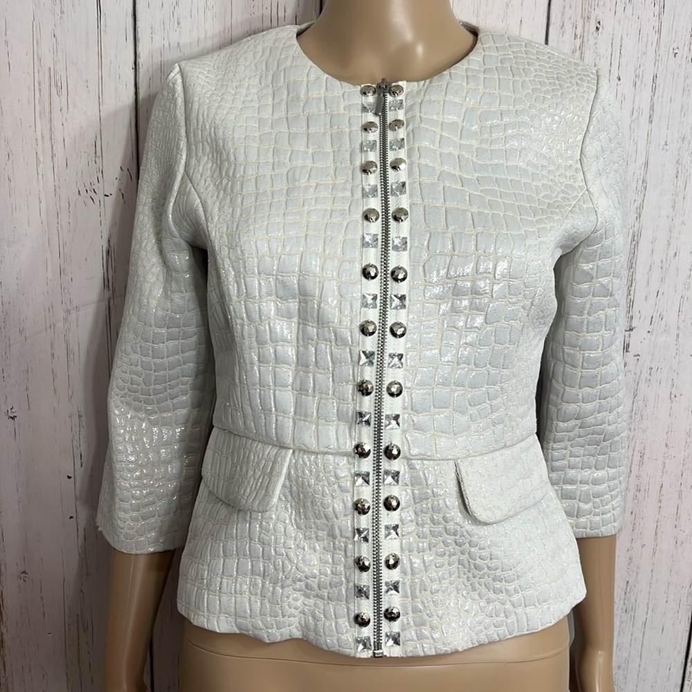 Ruby Rd Petite Size 4P 3/4 Sleeves Blazer